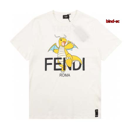 2024年5月16日夏季高品質新作入荷FENDI半袖 Tシャ...