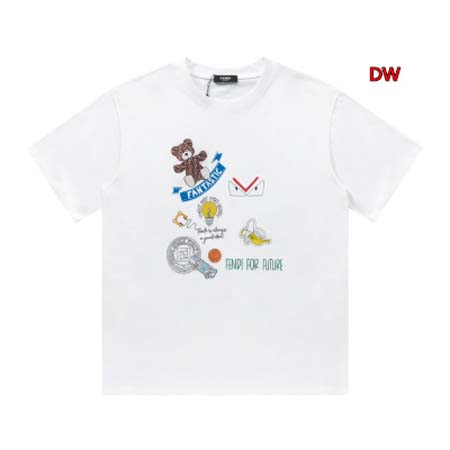 2024年5月22日夏季新作入荷FENDI半袖 Tシャツ D...