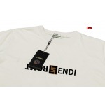 2024年5月24日夏季新作入荷FENDI 半袖 Tシャツ DW工場S-XXL