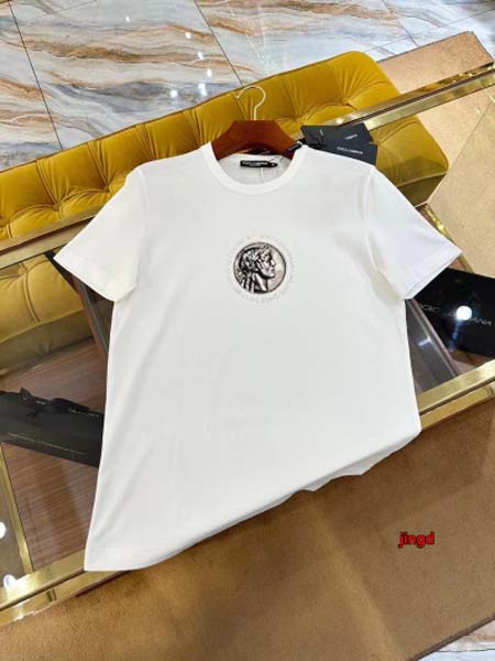 2024年6月5日夏季人気新作入荷Dolce&Gabbana 半袖 Tシャツjd工場