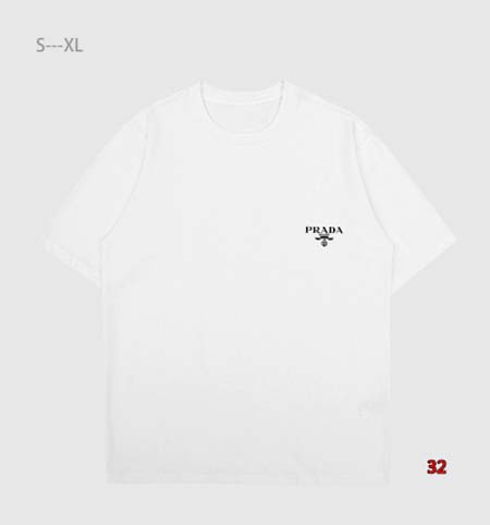 2024年6月12日夏季新作入荷PRADA 半袖 Tシャツ32工場