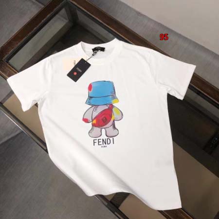 2024年6月12日夏季新作入荷FENDI 半袖 Tシャツ95工場