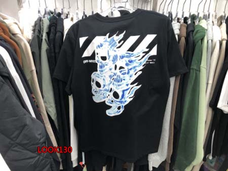 夏季新作入荷OFF WHITE 半袖 Tシャツ 130工場 xs-xl