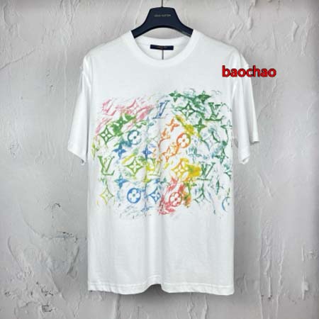 2024年6月19日夏季新作入荷ルイヴィトン半袖 Tシャツ baochao工場