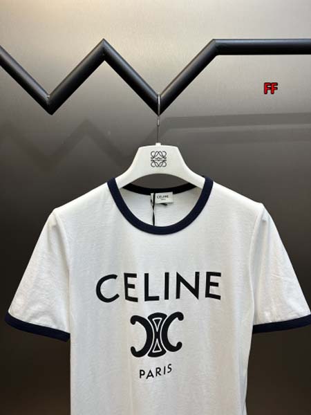 2024年6月19日夏季高品質新作入荷CELINE 半袖 TシャツFF工場