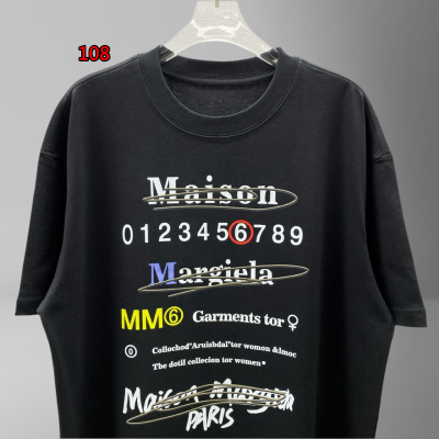 2024年6月20日夏季新作入荷Maison Margiela 半袖 Tシャツ108工場S-4XL