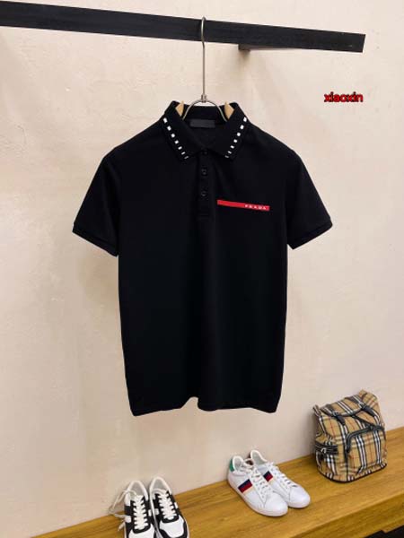 2024年6月6日夏季人気新作入荷PRADA 半袖 Tシャツ...