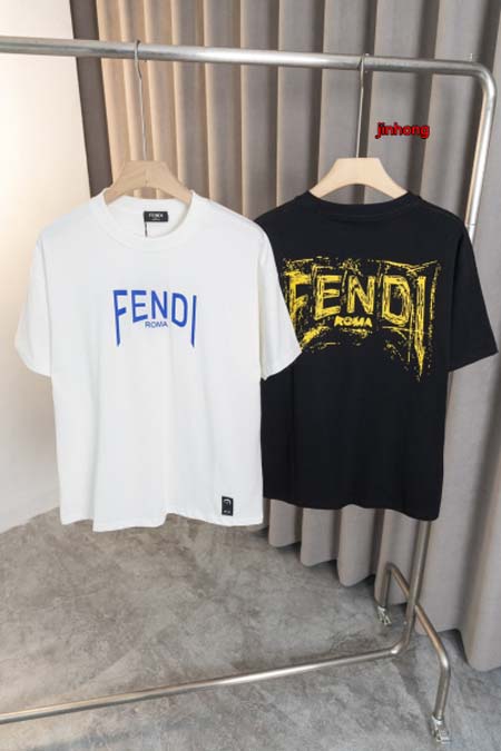 2024年6月6日夏季人気新作入荷FENDI半袖 TシャツJ...