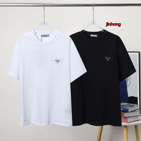 2024年6月6日夏季人気新作入荷PRADA 半袖 Tシャツ...