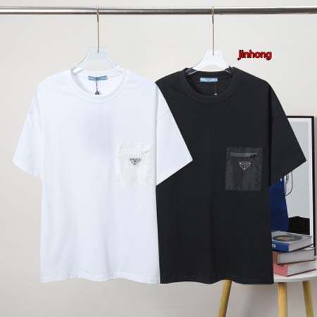 2024年6月6日夏季人気新作入荷PRADA 半袖 Tシャツ...