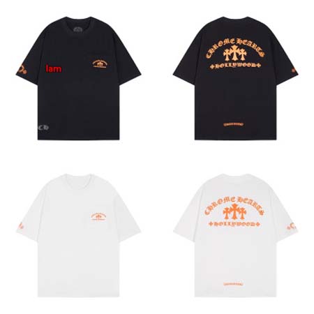 2024年6月11日夏季新作入荷クロムハーツ 半袖 Tシャツ...