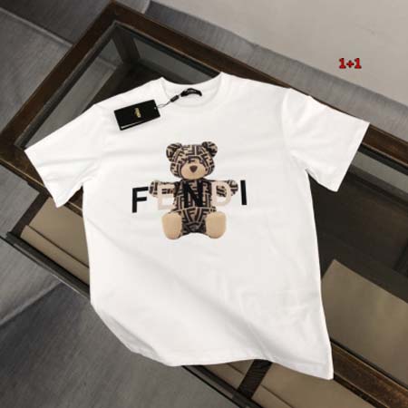 2024年6月11日夏季新作入荷FENDI半袖 Tシャツ1+...