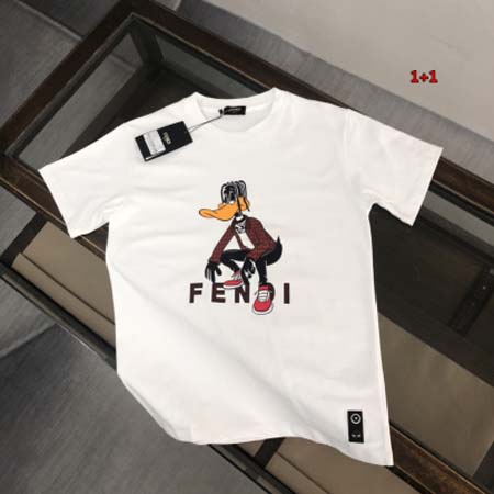 2024年6月11日夏季新作入荷FENDI半袖 Tシャツ1+...