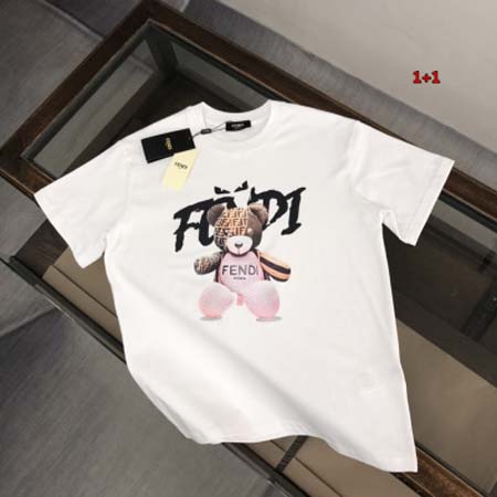 2024年6月11日夏季新作入荷FENDI半袖 Tシャツ1+...