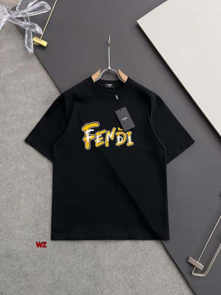 2024年6月11日夏季高品質新作入荷FENDI半袖 Tシャ...