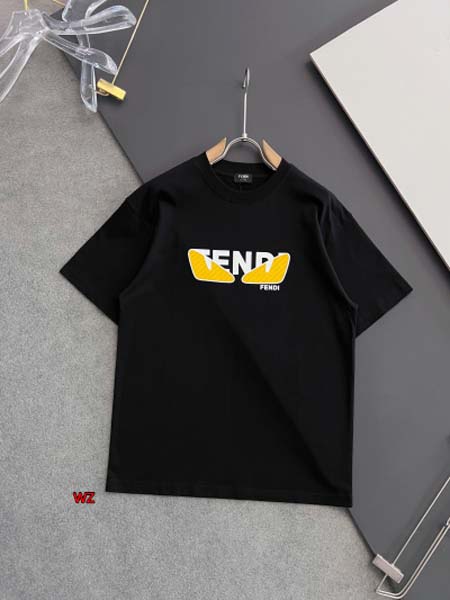 2024年6月11日夏季高品質新作入荷FENDI半袖 Tシャ...