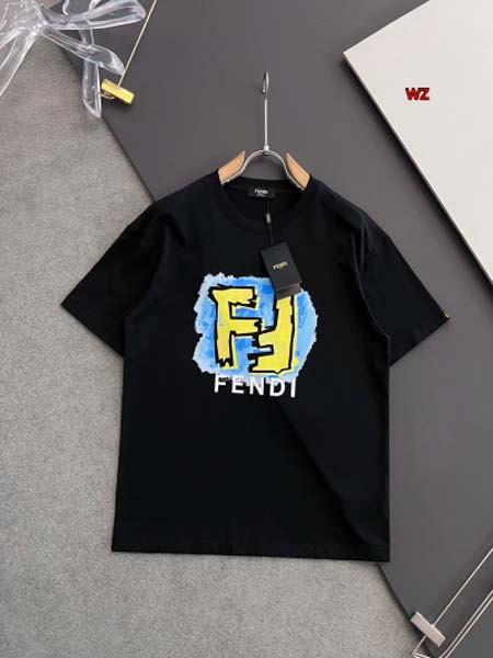 2024年6月11日夏季高品質新作入荷FENDI半袖 Tシャ...