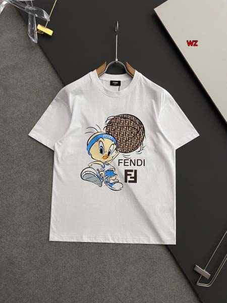 2024年6月11日夏季高品質新作入荷FENDI半袖 Tシャ...