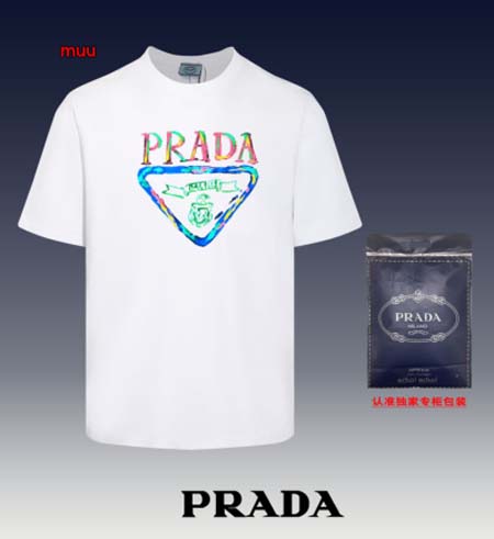 2024年6月13日夏季新作入荷PRADA半袖 Tシャツ M...