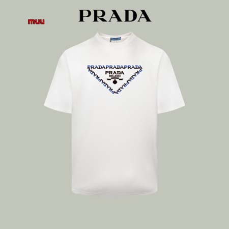 2024年6月13日夏季新作入荷PRADA半袖 Tシャツ M...