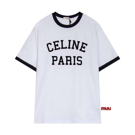 2024年6月13日夏季新作入荷CELINE 半袖 Tシャツ...