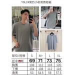 2024年6月13日夏季新作入荷イヴサンローラン半袖 Tシャツ MUU工場 s-xl