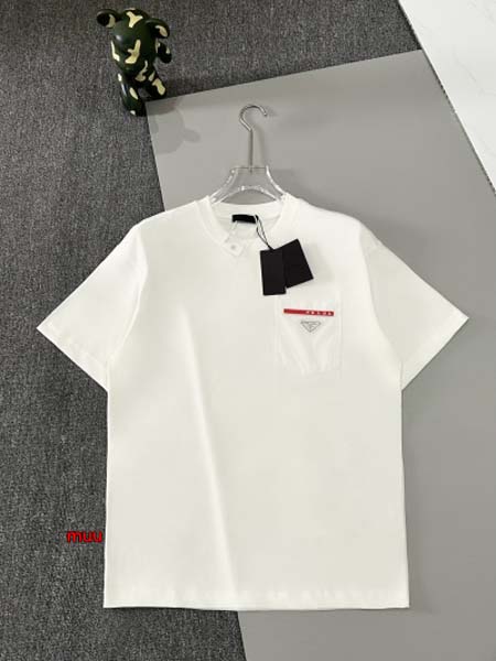 2024年6月13日夏季新作入荷PRADA 半袖 Tシャツ ...