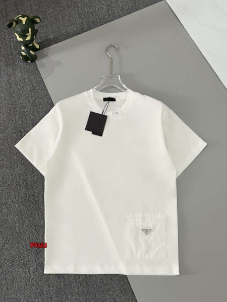 2024年6月13日夏季新作入荷PRADA 半袖 Tシャツ ...