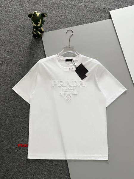 2024年6月13日夏季新作入荷PRADA 半袖 Tシャツ ...