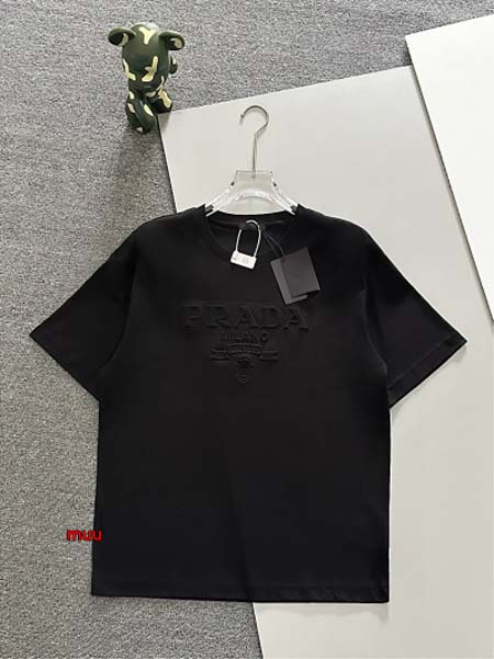 2024年6月13日夏季新作入荷PRADA 半袖 Tシャツ ...