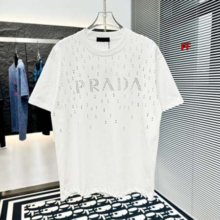 2024年6月18日夏季新作入荷PRADA 半袖 Tシャツ ...