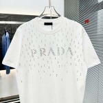 2024年6月18日夏季新作入荷PRADA 半袖 Tシャツ FF工場S-XXL