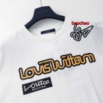 2024年6月19日夏季新作入荷ルイヴィトン半袖 Tシャツ baochao工場