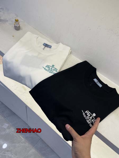 2024年6月19日夏季高品質新作入荷PRADA半袖 Tシャ...