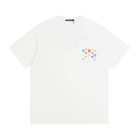 2024年7月4日夏季新品入荷 ルイヴィトン 半袖 TシャツFF工場