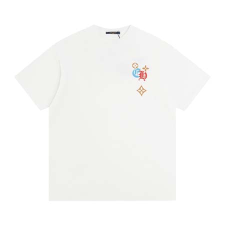 2024年7月4日夏季新品入荷 ルイヴィトン 半袖 TシャツFF工場