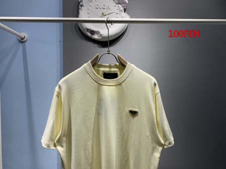 2024年7月11日夏季高級品新品入荷 PRADA 半袖 Tシャツ 100fen工場