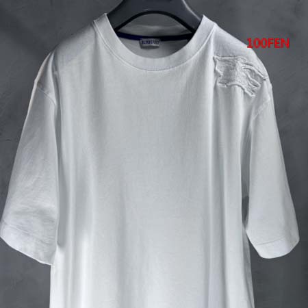 2024年7月11日夏季高級品新品入荷バーバリー半袖 Tシャツ 100fen工場