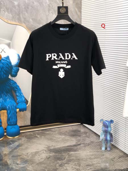 2024年7月11日夏季新品入荷PRADA 半袖 Tシャツ qiang工場