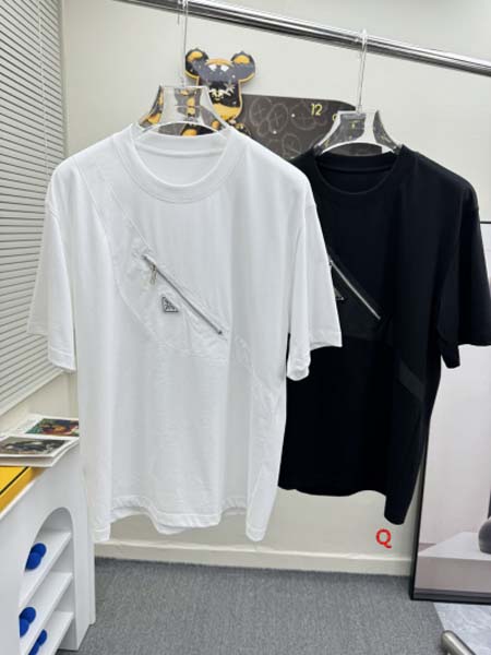 2024年7月12日高品質新作入荷PRADA半袖 Tシャツ QIANG工場