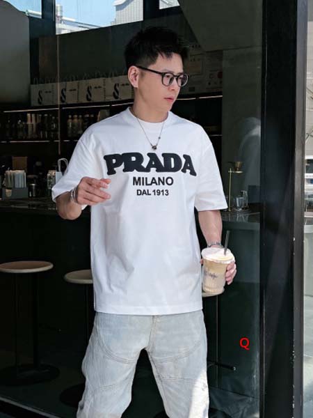 2024年7月12日高品質新作入荷PRADA半袖 Tシャツ QIANG工場