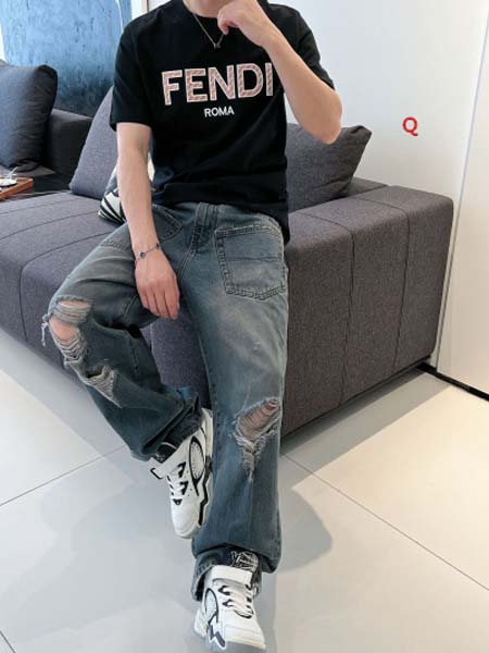 2024年7月15日高品質新作入荷FENDI 半袖 Tシャツ QIANG工場S-XXL