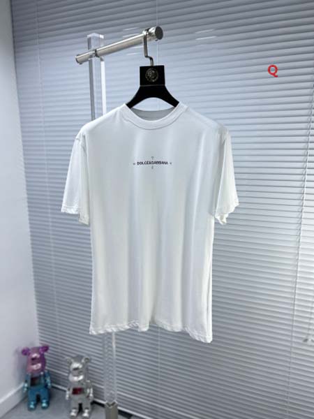 2024年7月15日高品質新作入荷Dolce&Gabbana  半袖 Tシャツ QIANG工場