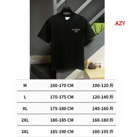 2024年7月17日夏季新作入荷バーバリー半袖 Tシャツ AZY工場