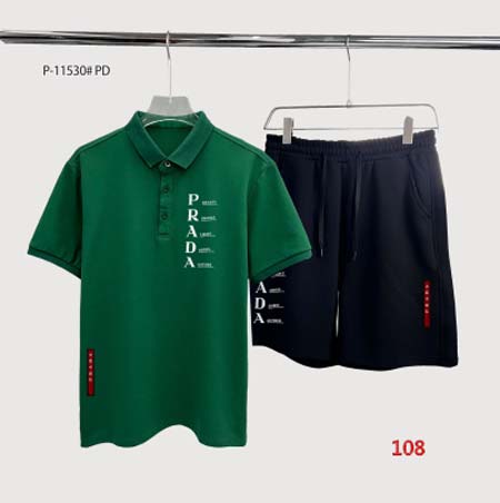 2024年夏季7月22日新作入荷PRADA  上下セット 108工場