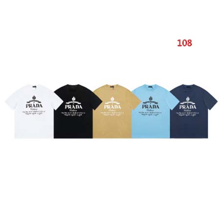 2024年夏季7月22日新作入荷PRADA 半袖 Tシャツ 108工場