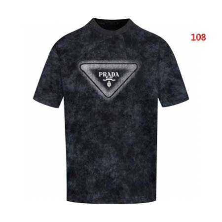 2024年夏季7月23日新作入荷PRADA 半袖 Tシャツ 108工場