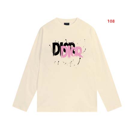 2024年7月30日早秋新品入荷 ディオール 長袖 Tシャツ 108工場