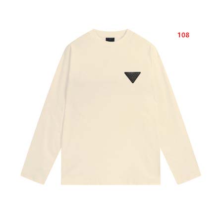 2024年7月30日早秋新品入荷 PRADA  長袖 Tシャツ108工場