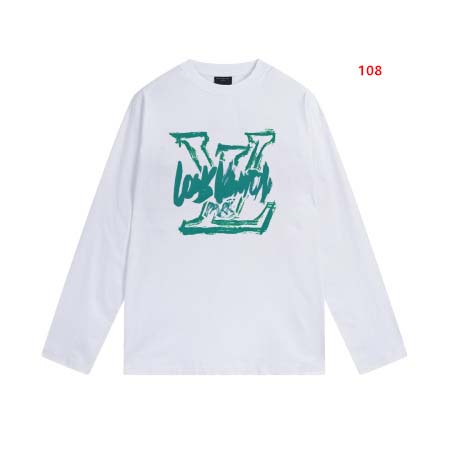 2024年7月30日早秋新品入荷 ルイヴィトン 長袖 Tシャツ 108工場